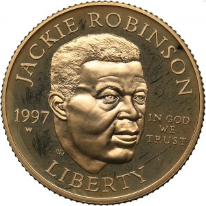 USA 5 dollars 1997 - Jackie Robinson