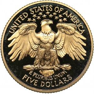 USA 5 dollars 1999