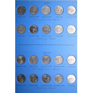 USA collection of coins (50)