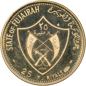 United Arab Emirates - Fujairah 25 Riyals AH 1389 (1970) - President Richard Nixon