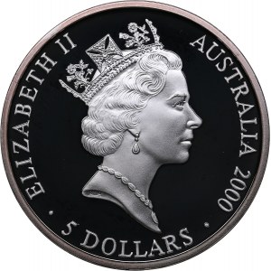 Australia 5 dollars 2000 - Olympics