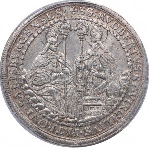 Austria - Salzburg 1/2 thaler 1694 - PCGS AU55