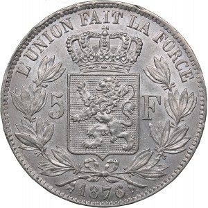 Belgium 5 francs 1876