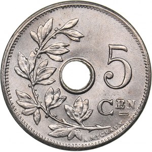 Belgium 5 centimes 1904