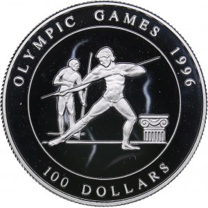 Cook Islands 100 dollars 1995 - Olympics