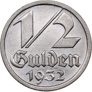 Danzig - Poland 1/2 gulden 1932
