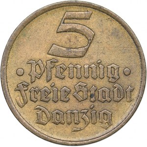 Danzig - Poland 5 pfennig 1932