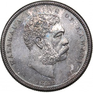 Hawaii 1/2 dollar 1883
