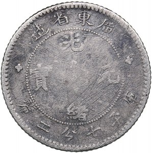 China - Kwangtung 10 cents 1891