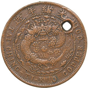 China Szechuan 10 cash 1906