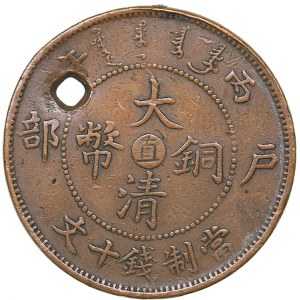 China Szechuan 10 cash 1906