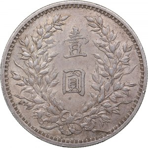 China Dollar Year 3 (1914)
