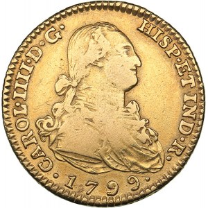 Spain - Madrid 2 escudos 1799