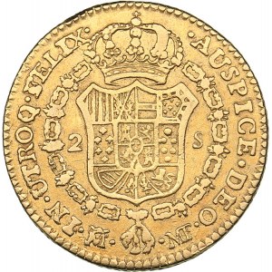 Spain - Madrid 2 escudos 1799