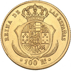Spain 100 reales 1862