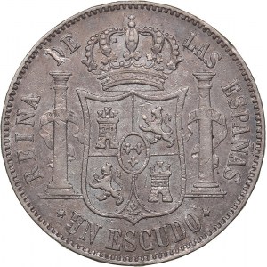 Spain 1 escudo 1868