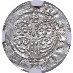 Netherlands - Friesland Denar - Egbert II (1068-1090) - NGC MS 61