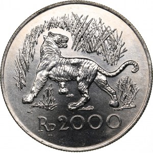Indonesia 2000 rupiah 1974 - Conservation