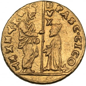 Italy - Venice gold ducat - Pasquale Cicogna (1585-1595)