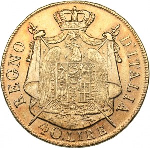 Italy - Kingdom of Napoleon 40 lire 1808 M