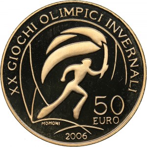 Italy 50 euro 2005 - Olympics