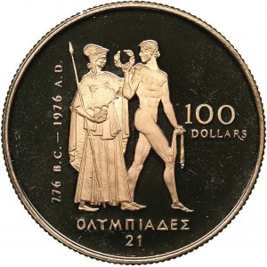 Canada 100 dollars 1976 - Olympics