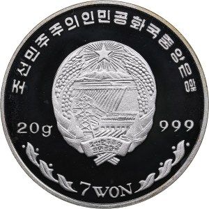 North Korea 7 won 2001 - Olympics Salt Lake 2002