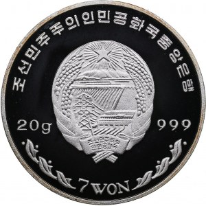 North Korea 7 won 2001 - Olympics Salt Lake 2002