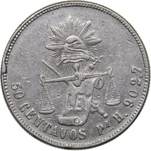 Mexico 50 centavos 1873