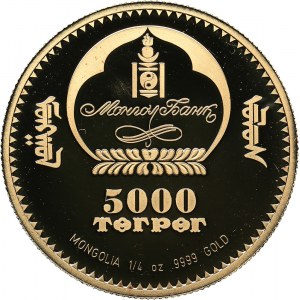 Mongolia 5000 tugrik 2007 - C.G.E. Mannerheim