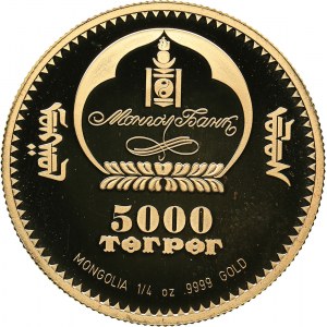 Mongolia 5000 tugrik 2007 - C.G.E. Mannerheim