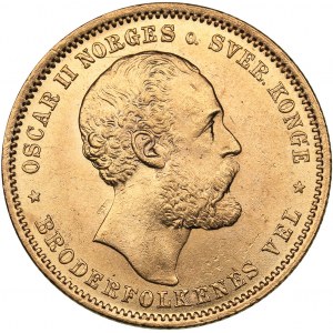 Norway 20 kroner 1876