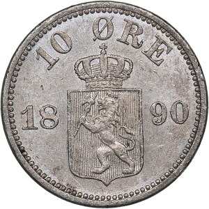 Norway 10 ore 1890