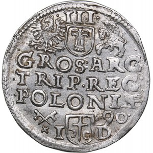 Poland - Poznan 3 grosz 1590 - Sigismund III (1587-1632)