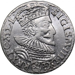 Poland - Malbork 3 grosz 1593 - Sigismund III (1587-1632)