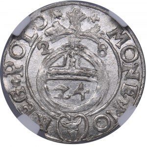 Poland - Bydgoszcz 1/24 taler 1628 - Sigismund III (1587-1632) - NGC MS 63