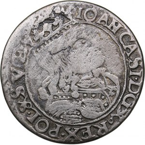 Poland - Lviv 6 grosz 1661 - Johann Casimir (1649-1668)