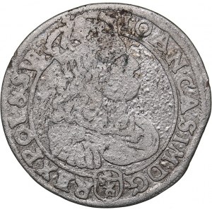 Poland 6 grosz 1667 - Johann Casimir (1649-1668)