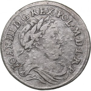 Poland - Bromberg 6 grosz 1678 - Johann III Sobieski (1674-1696)