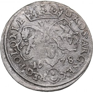 Poland - Bromberg 6 grosz 1678 - Johann III Sobieski (1674-1696)