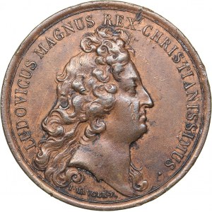 France medal Louis XIV. Versailles Embellishment Medal, 1680 (1974)