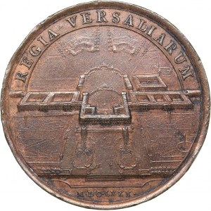 France medal Louis XIV. Versailles Embellishment Medal, 1680 (1974)