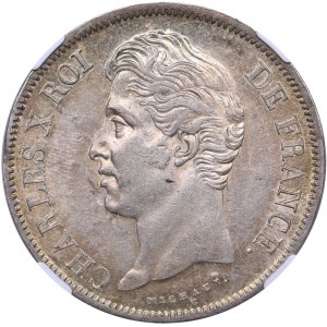 France 5 francs 1829 B - NGC MS 61