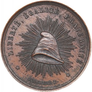 France Revolution of 1848 medal