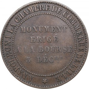 France Essai AE 10 centimes 1854