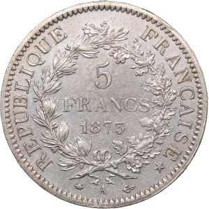 France 5 francs 1873 A