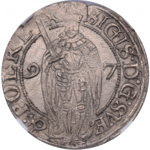 Sweden 1 öre 1597 - Sigismund (1592-1599) - NGC AU 55
