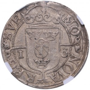 Sweden 1 öre 1597 - Sigismund (1592-1599) - NGC AU 55