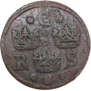 Sweden 1/4 öre 1634 - Kristina (1632-1654)