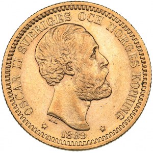 Sweden 20 kronor 1889 - Oskar II (1872-1907)